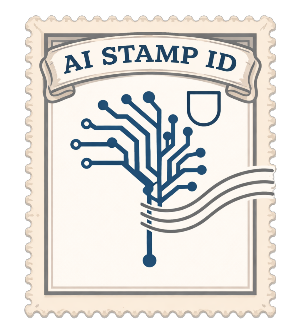AI Stamp ID Logo
